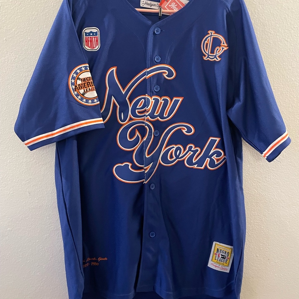New York Lincoln Giants Blue Jersey